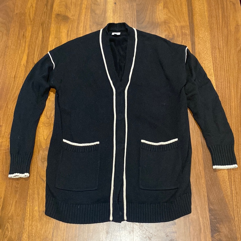 Cabi Comfort Cardigan item #5633 size small. Black.